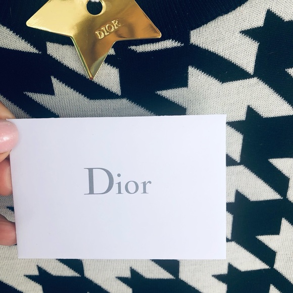 Dior Houndstooth Long Sleeve . Dress. Size 36. - Picture 8 of 10